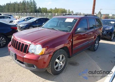 2008 Jeep Grand Cherokee Laredo from USA, damaged, VIN 1J8HR48NX8C169509